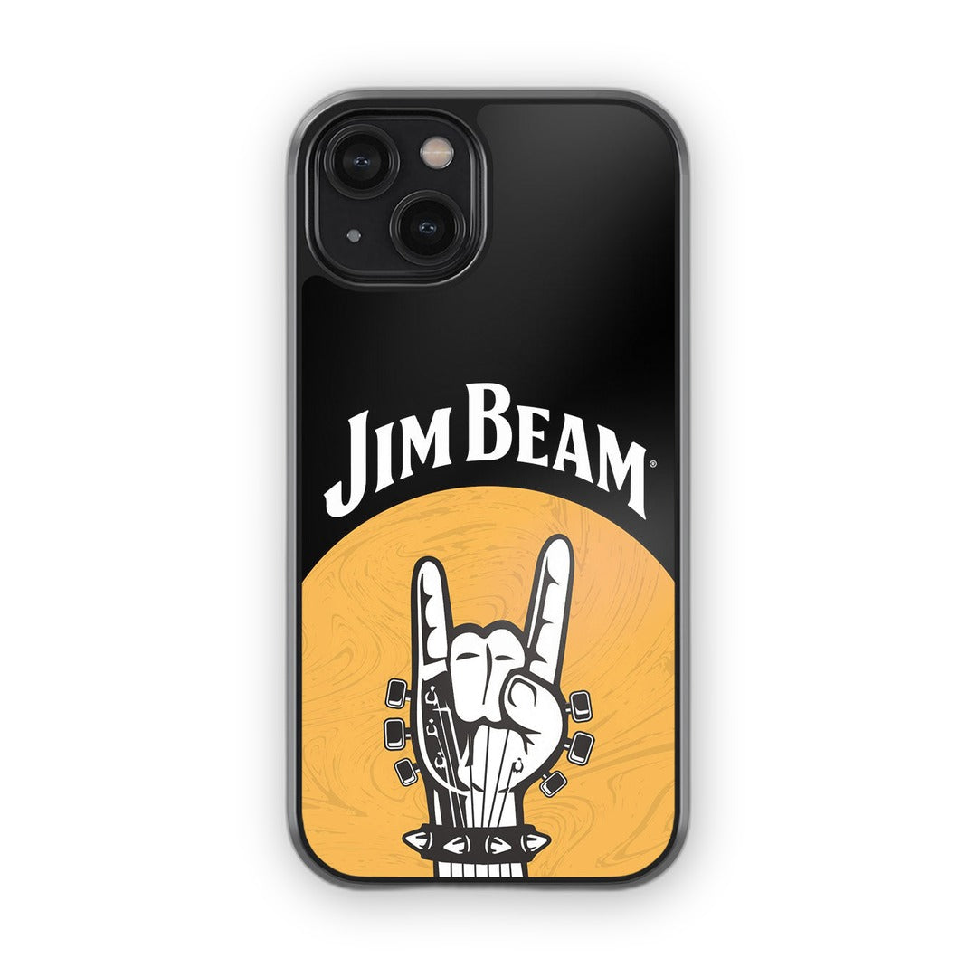 Jim Beam Rock Swag Black Glass iPhone Case for iPhone 14 | Macmerise
