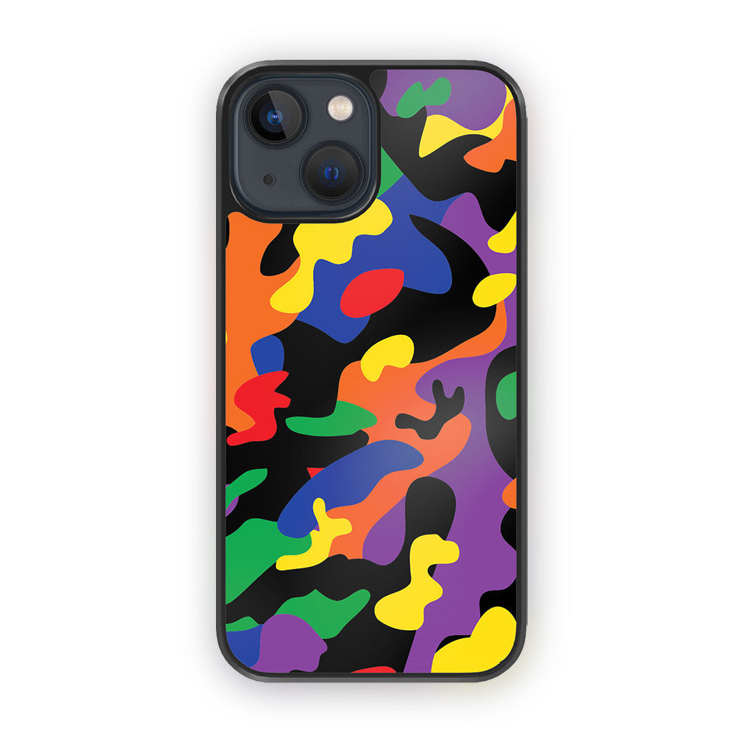 Camo Pride Glass iPhone Case for iPhone 13 | Macmerise