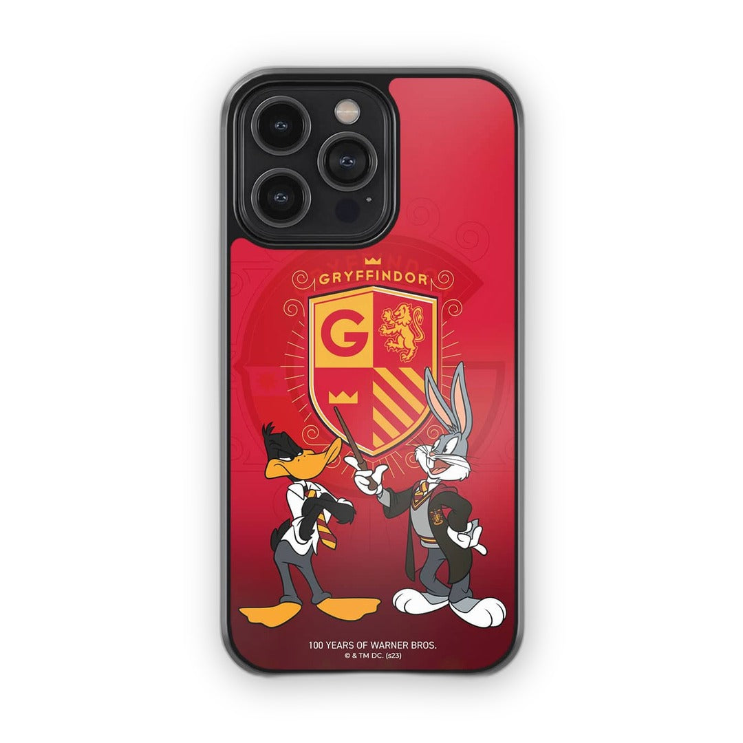 Looney Gryffindor Glass iPhone Case for iPhone 14 Pro Max | Macmerise