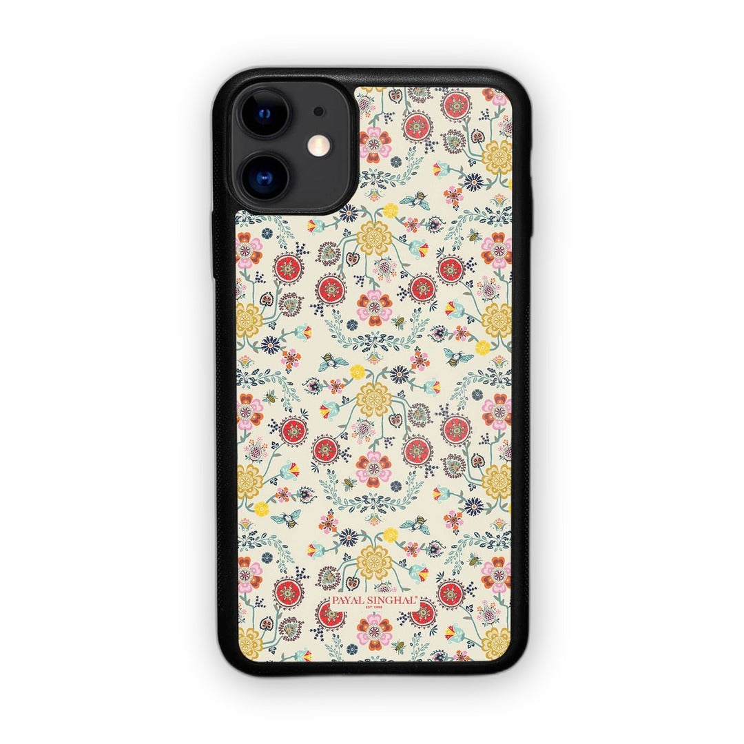 Payal Singhal Spring Glass iPhone Case for iPhone 11 | Macmerise