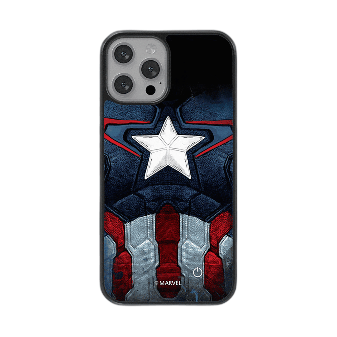 Suit Up Captain Glass iPhone Case for iPhone 13 Pro | Macmerise