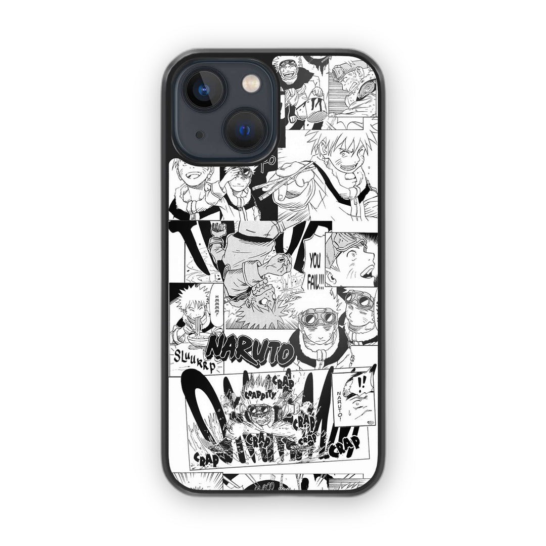 Naruto Collage Glass iPhone Case for iPhone 13 Mini | Macmerise