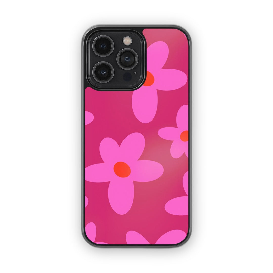 Floral Fantasy Glass iPhone Case for iPhone 14 Pro Max | Macmerise