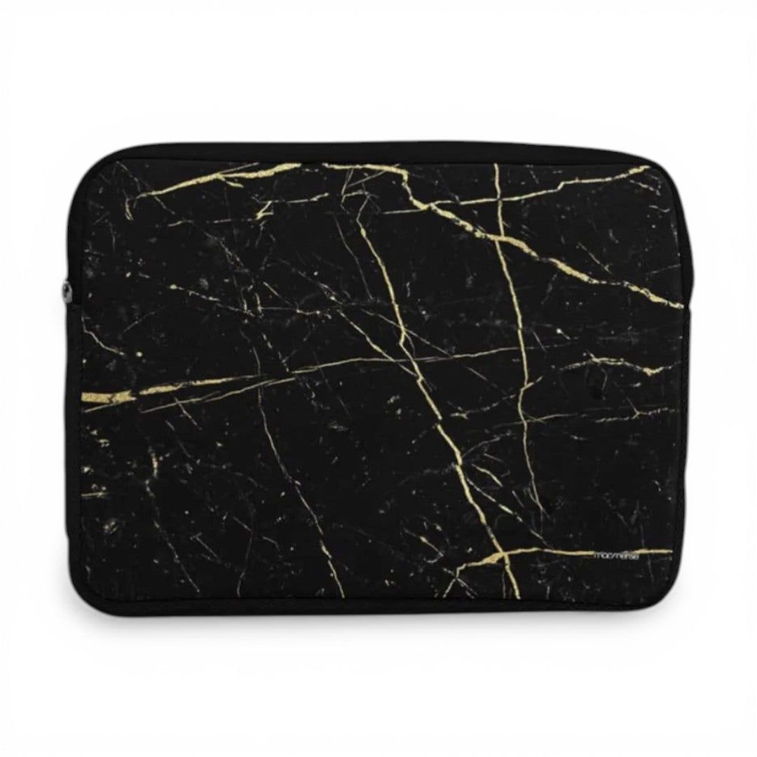 Marble Black Onyx Laptop Sleeve 15 Inches | Macmerise
