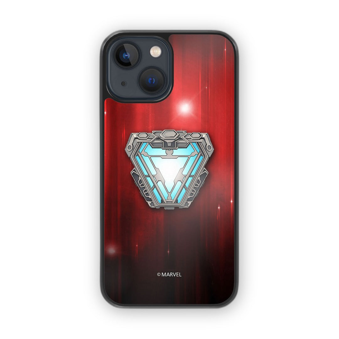 Iron Man Infinity Arc Reactor Glass iPhone Case for iPhone 13 Mini | Macmerise