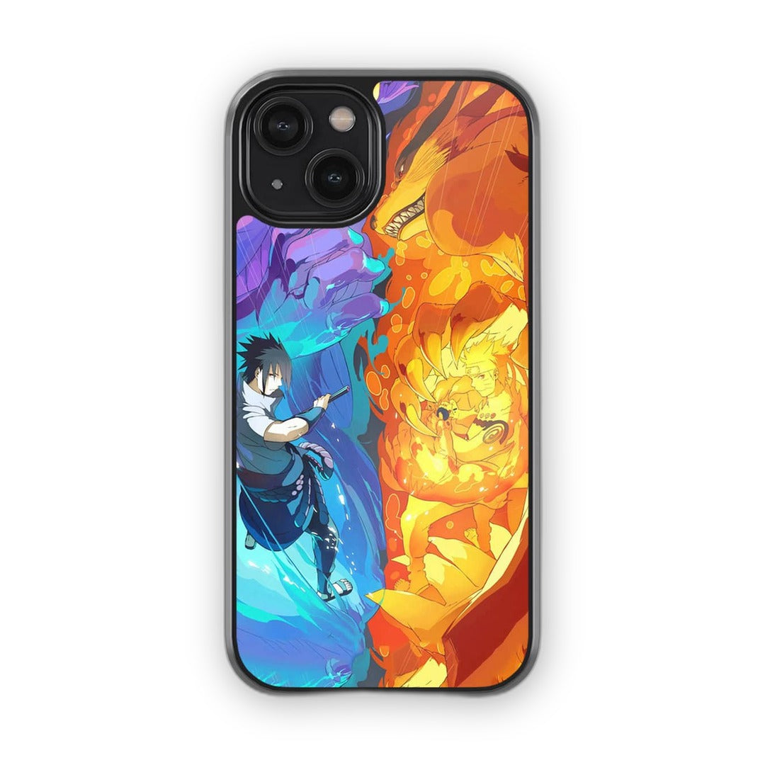 Susanoo Vs Kurama Glass iPhone Case for iPhone 14 | Macmerise