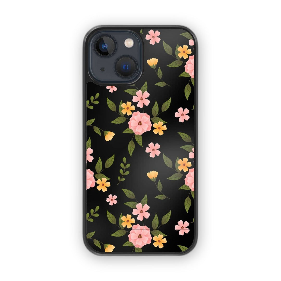 Sk Periwinkle Black Glass iPhone Case for iPhone 13 | Macmerise