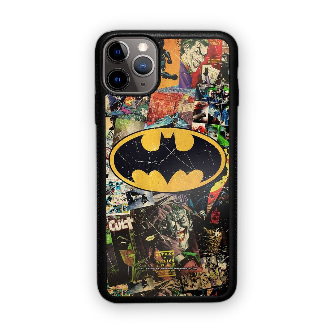 Comic Bat Glass iPhone Case for iPhone 11 Pro | Macmerise