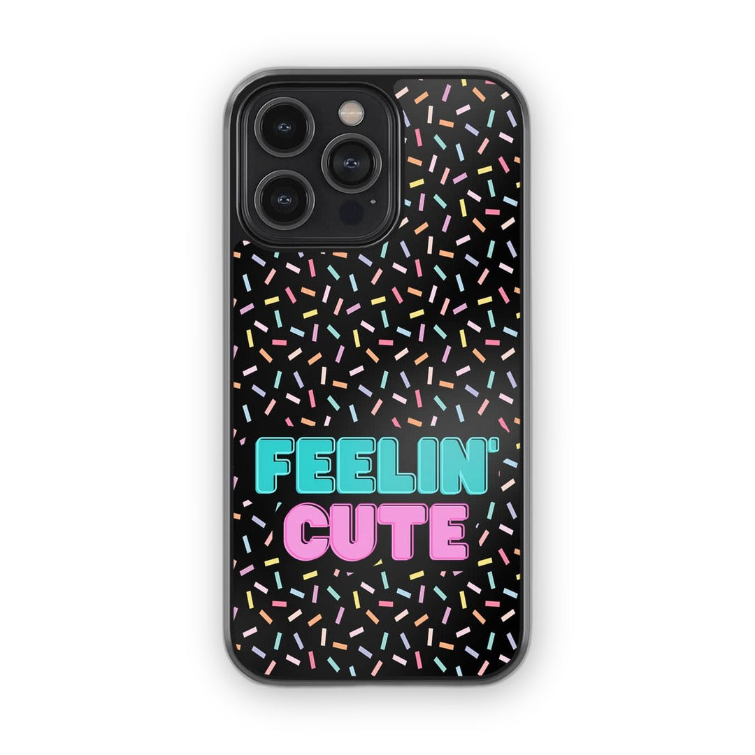 Feelin Cute Glass iPhone Case for iPhone 14 Pro Max | Macmerise