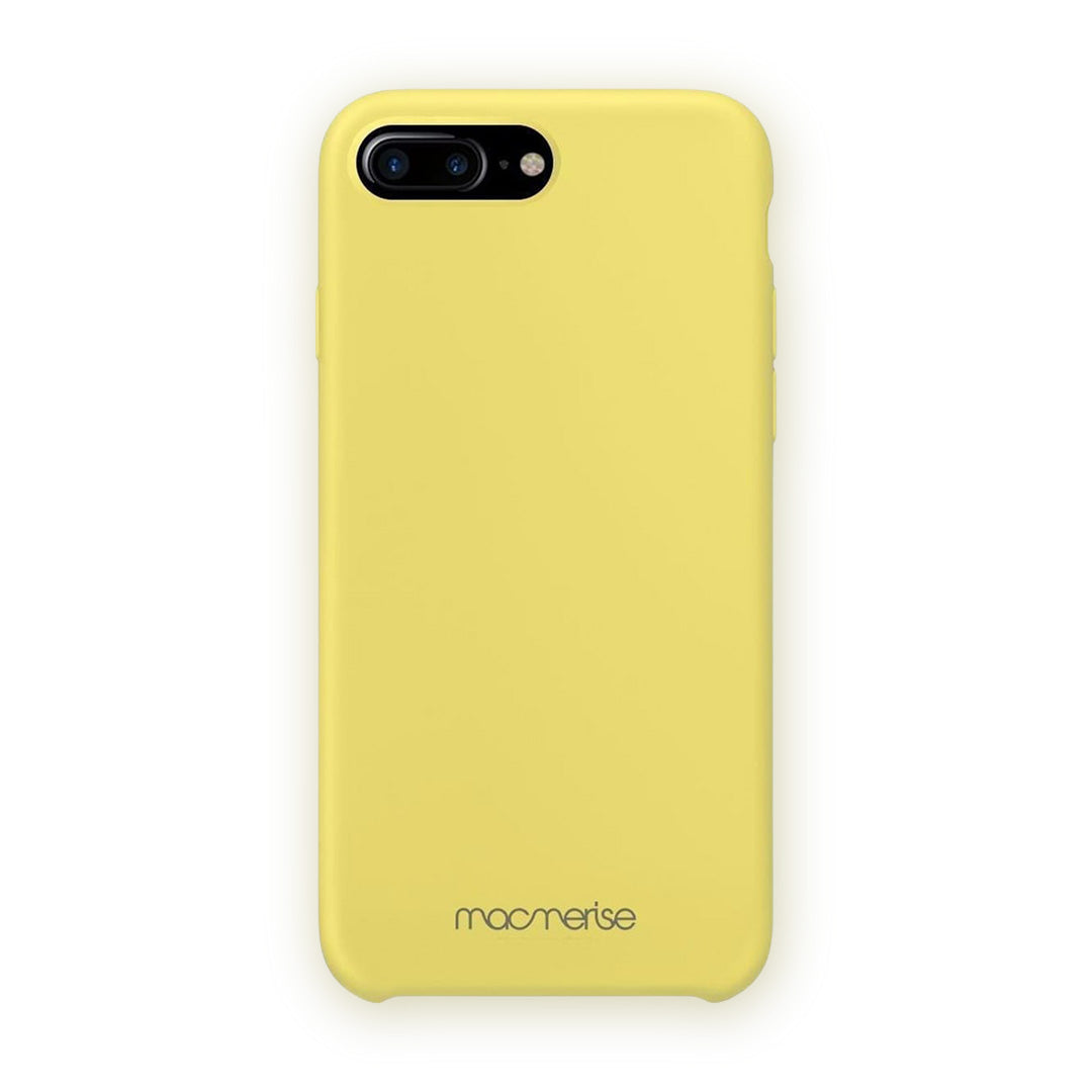 Basics iPhone 7 Plus Silicone Case Yellow | Macmerise