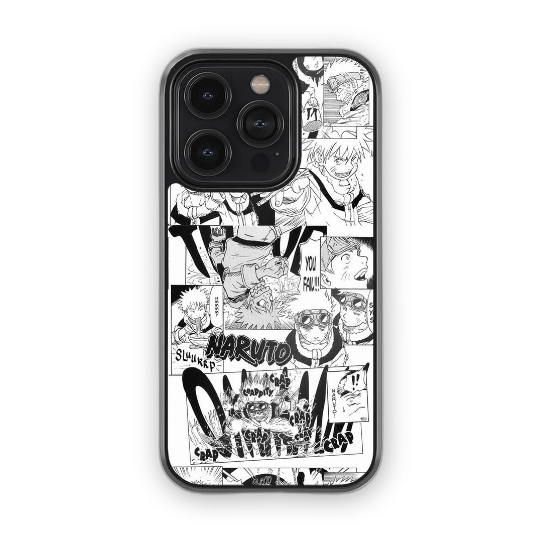 Naruto Collage Glass iPhone Case for iPhone 14 Pro | Macmerise