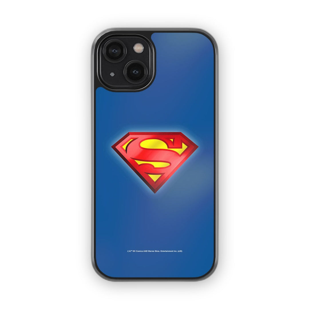 Logo Superman Glass iPhone Case for iPhone 14 | Macmerise