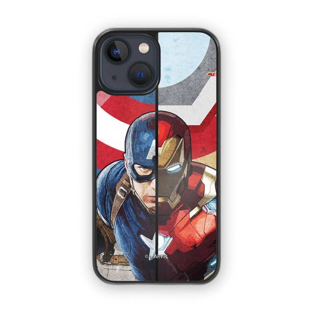 Man Vs Machine Glass iPhone Case for iPhone 13 Mini | Macmerise