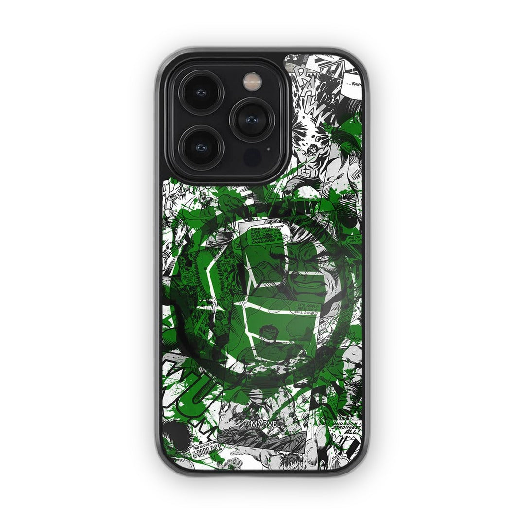 Splash Out Hulk Fist Glass iPhone Case for iPhone 14 Pro | Macmerise