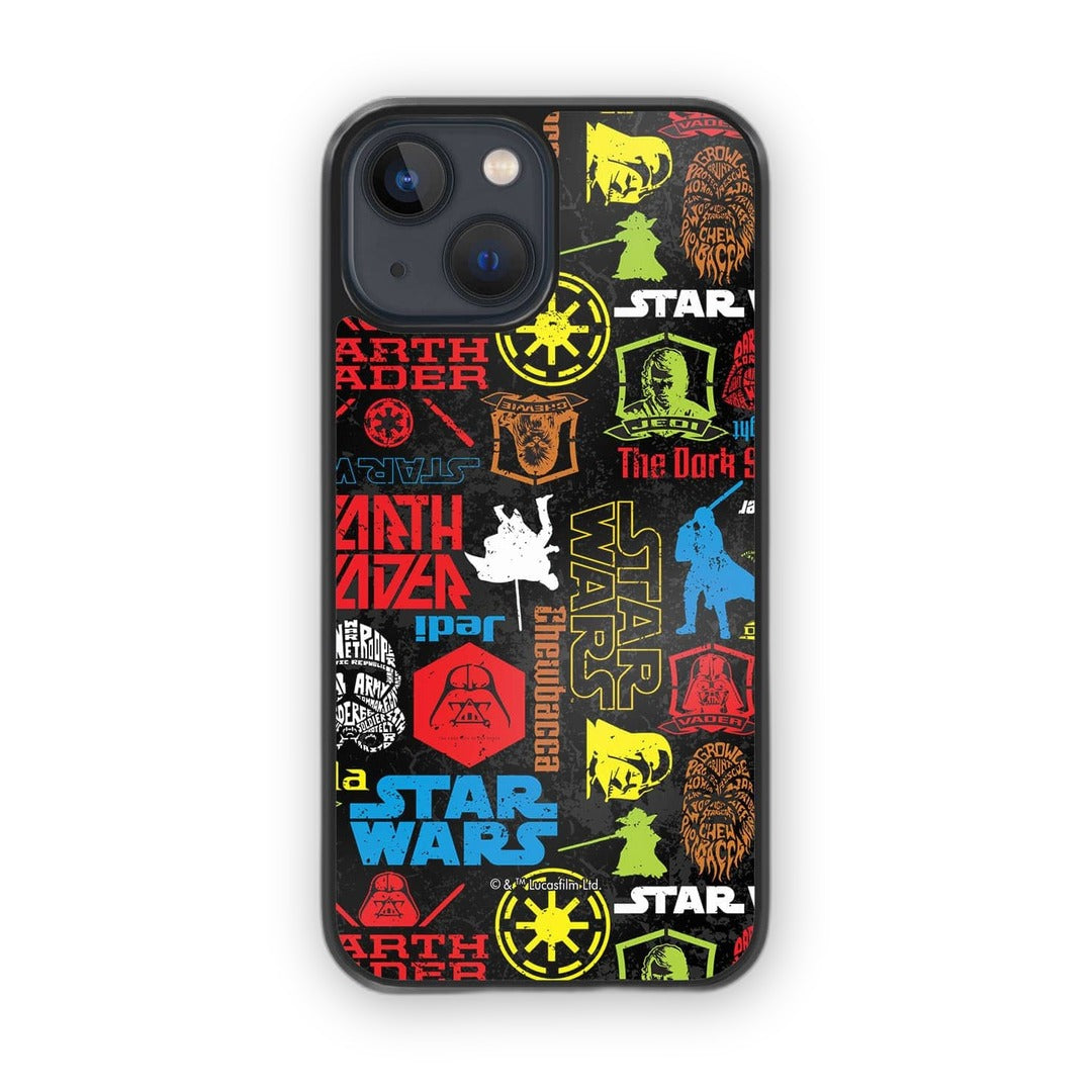 Star Wars Mashup Glass iPhone Case for iPhone 13 Mini | Macmerise