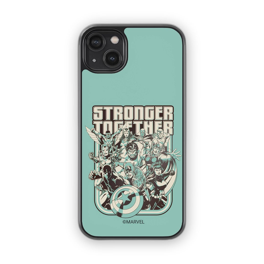Stronger Together Sketch Glass iPhone Case for iPhone 14 Plus | Macmerise
