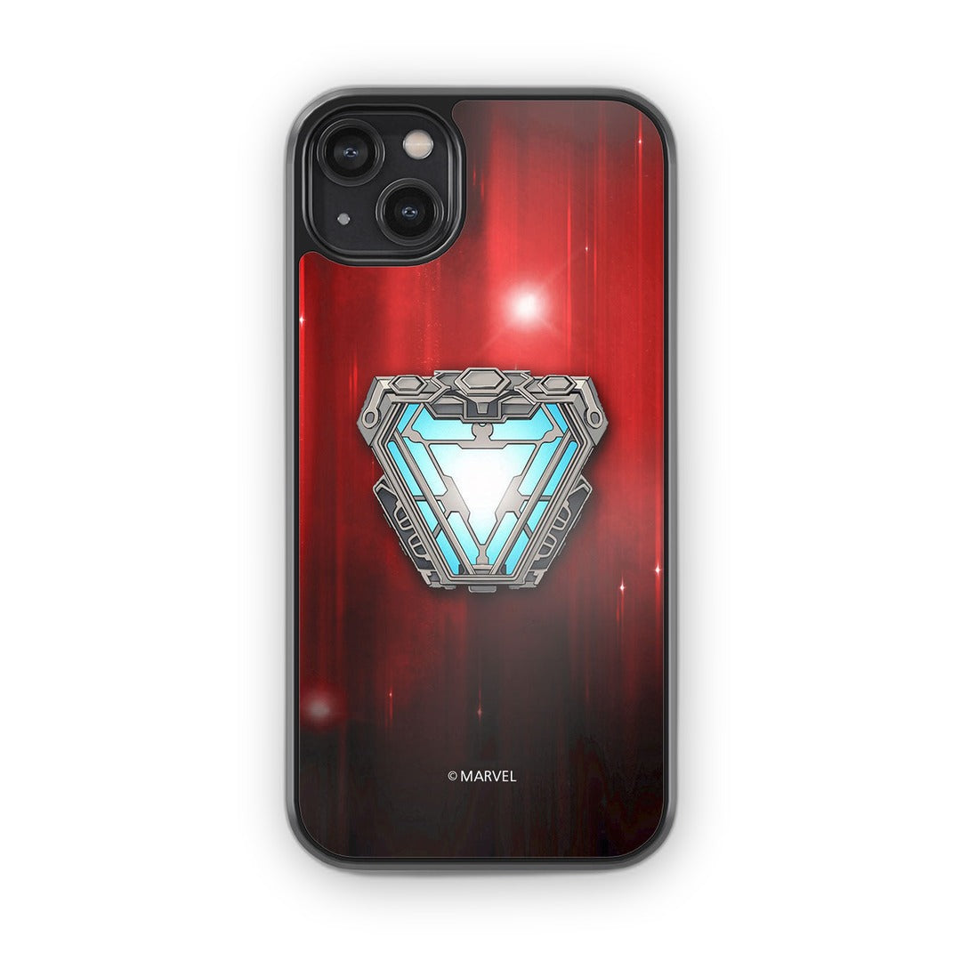 Iron Man Infinity Arc Reactor Glass iPhone Case for iPhone 14 Plus | Macmerise