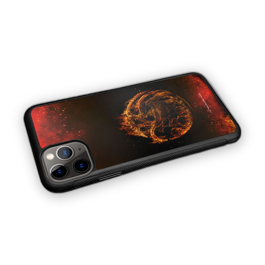 Targaryen Sigil Fire Glass iPhone Case for iPhone 11 Pro Max | Macmerise