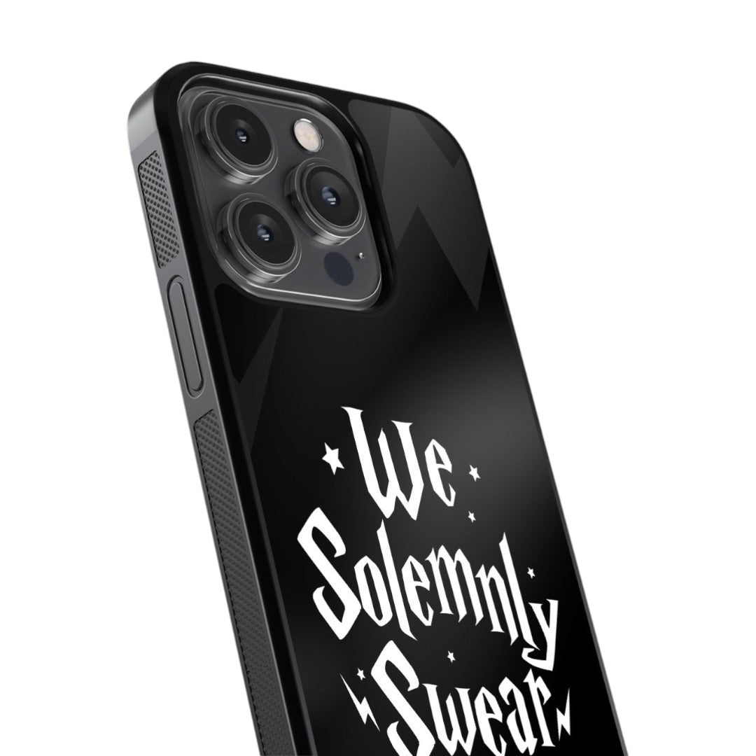 Mischief Makers Swear Glass iPhone Case for iPhone 14 Pro | Macmerise