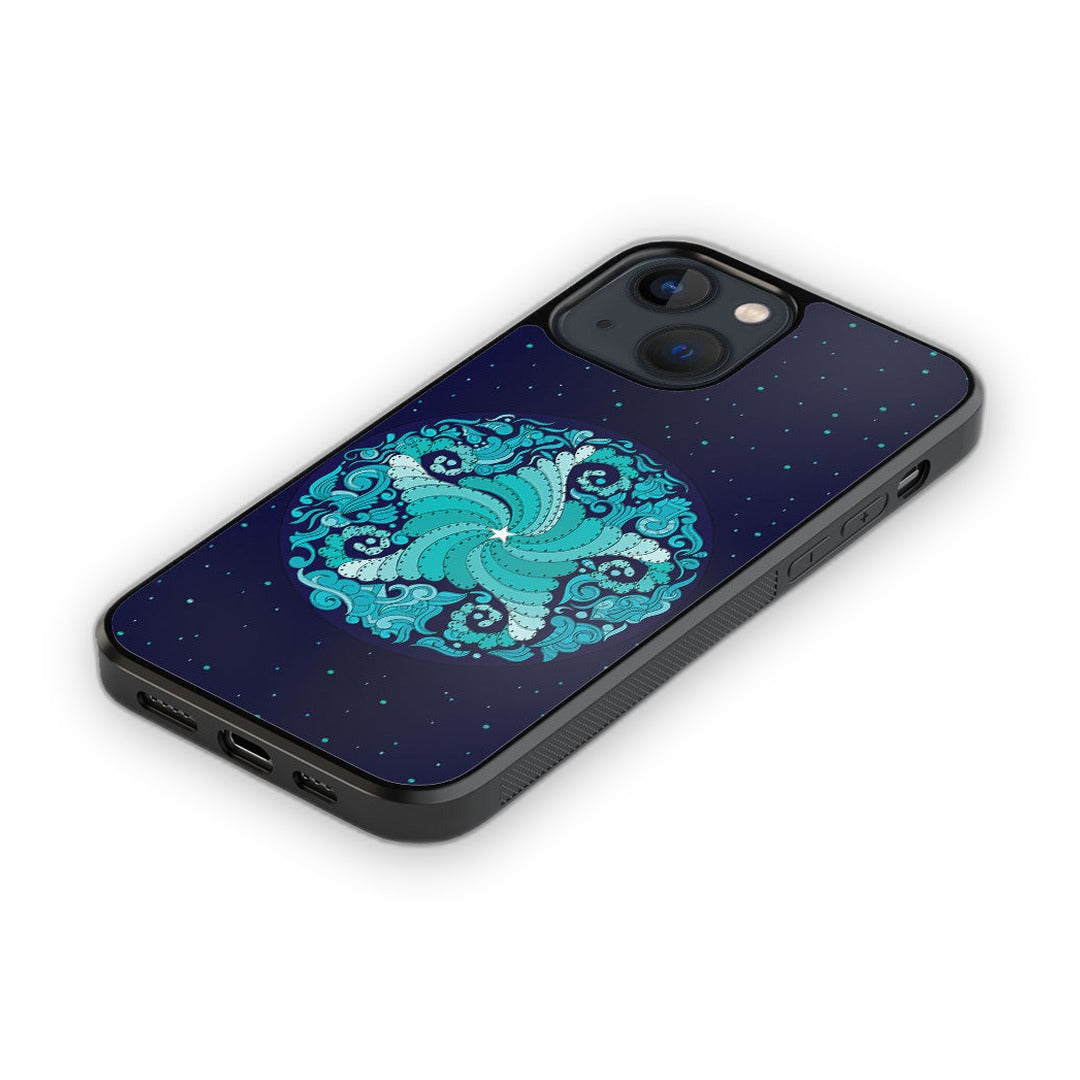 Starfish Mandala Glass iPhone Case for iPhone 13 | Macmerise
