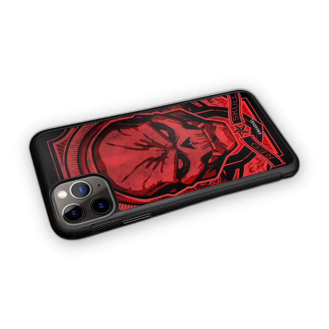 Red Skull Saga Glass iPhone Case for iPhone 11 Pro | Macmerise