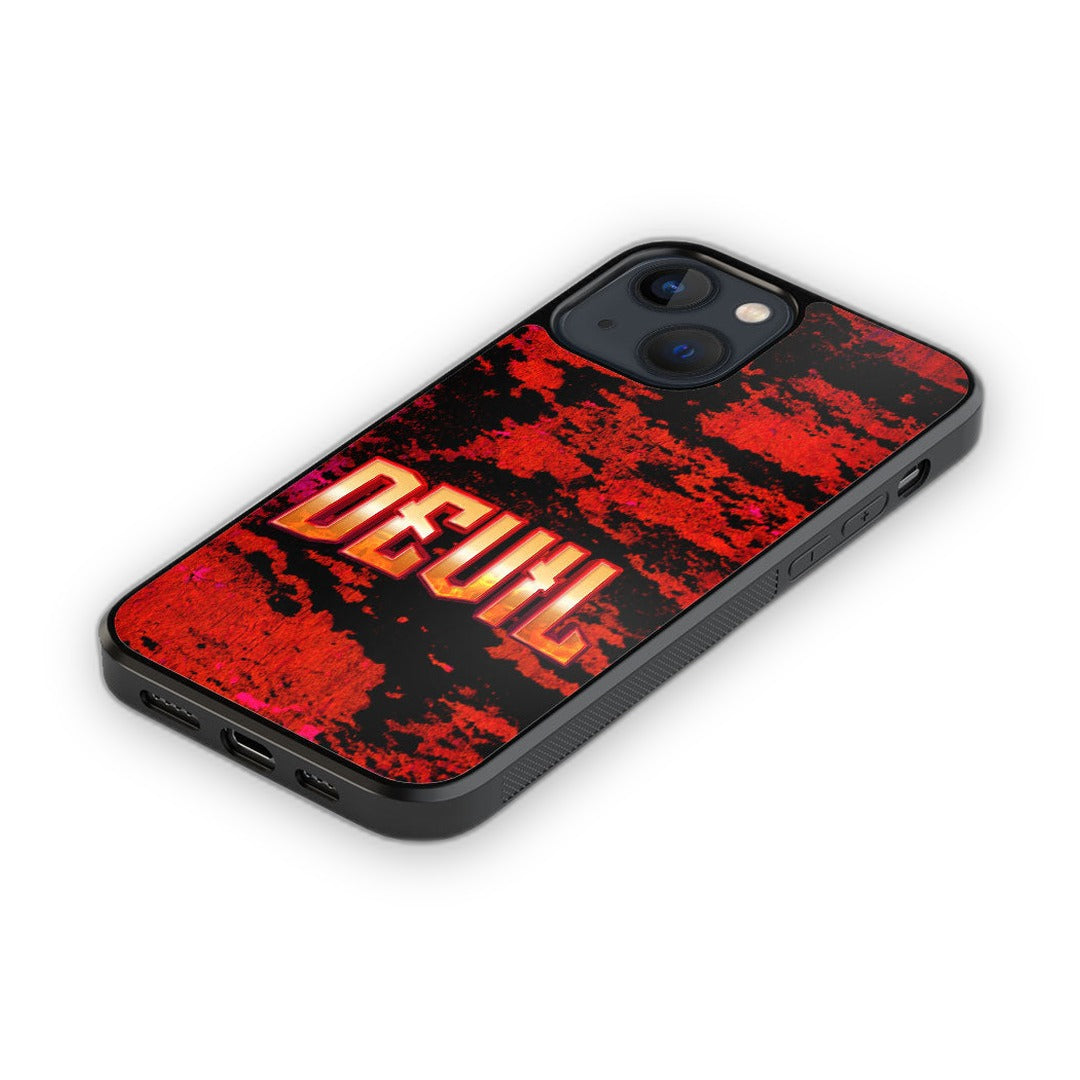 Heavenly Devil Glass iPhone Case for iPhone 13 | Macmerise