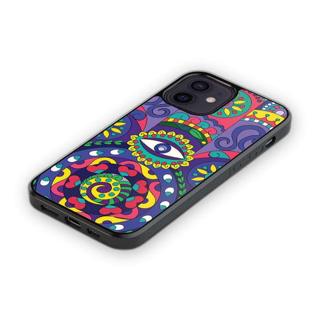 Humsa Glass iPhone Case for iPhone 12 | Macmerise