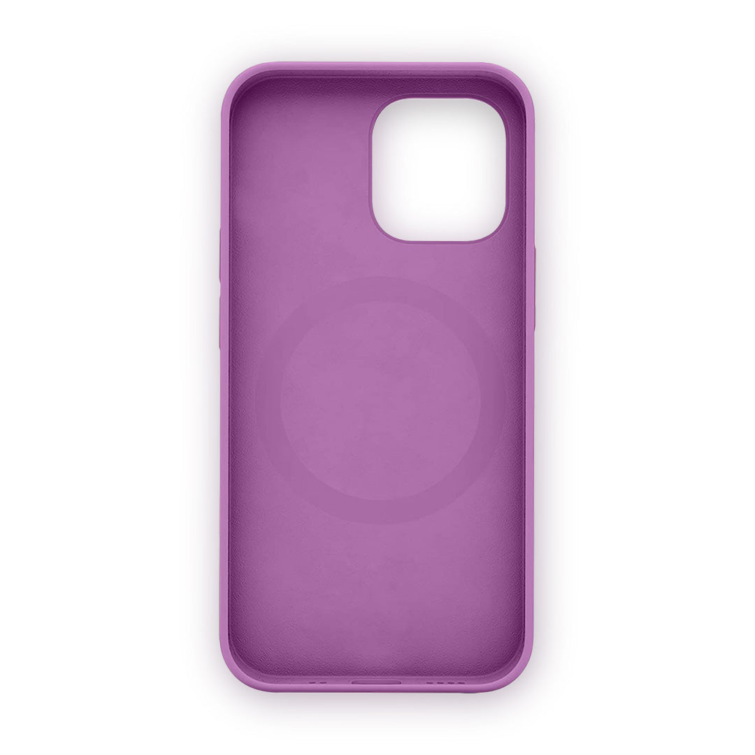 Basics iPhone 12 Pro Max Magsafe Silicone Case Purple | Macmerise