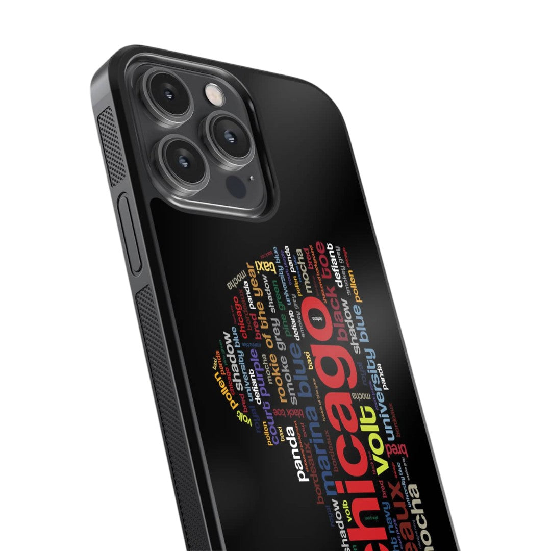 Sneakerhead Labels Glass iPhone Case for iPhone 14 Pro Max | Macmerise