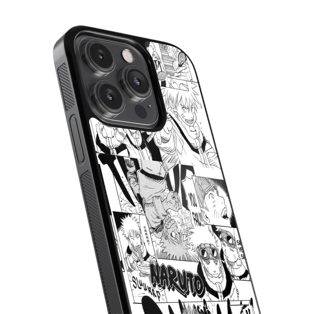 Naruto Collage Glass iPhone Case for iPhone 14 Pro | Macmerise