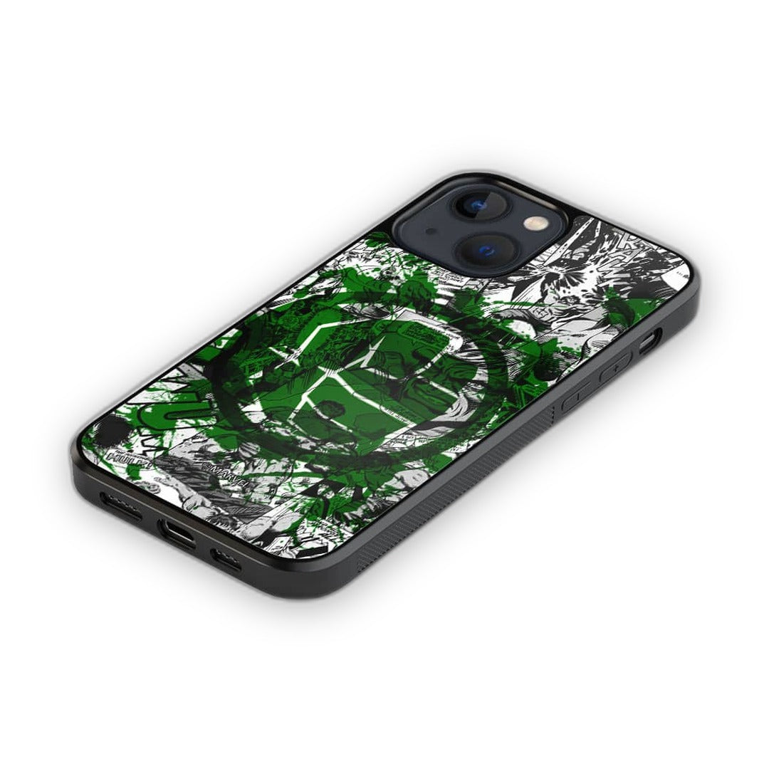 Splash Out Hulk Fist Glass iPhone Case for iPhone 13 Mini | Macmerise