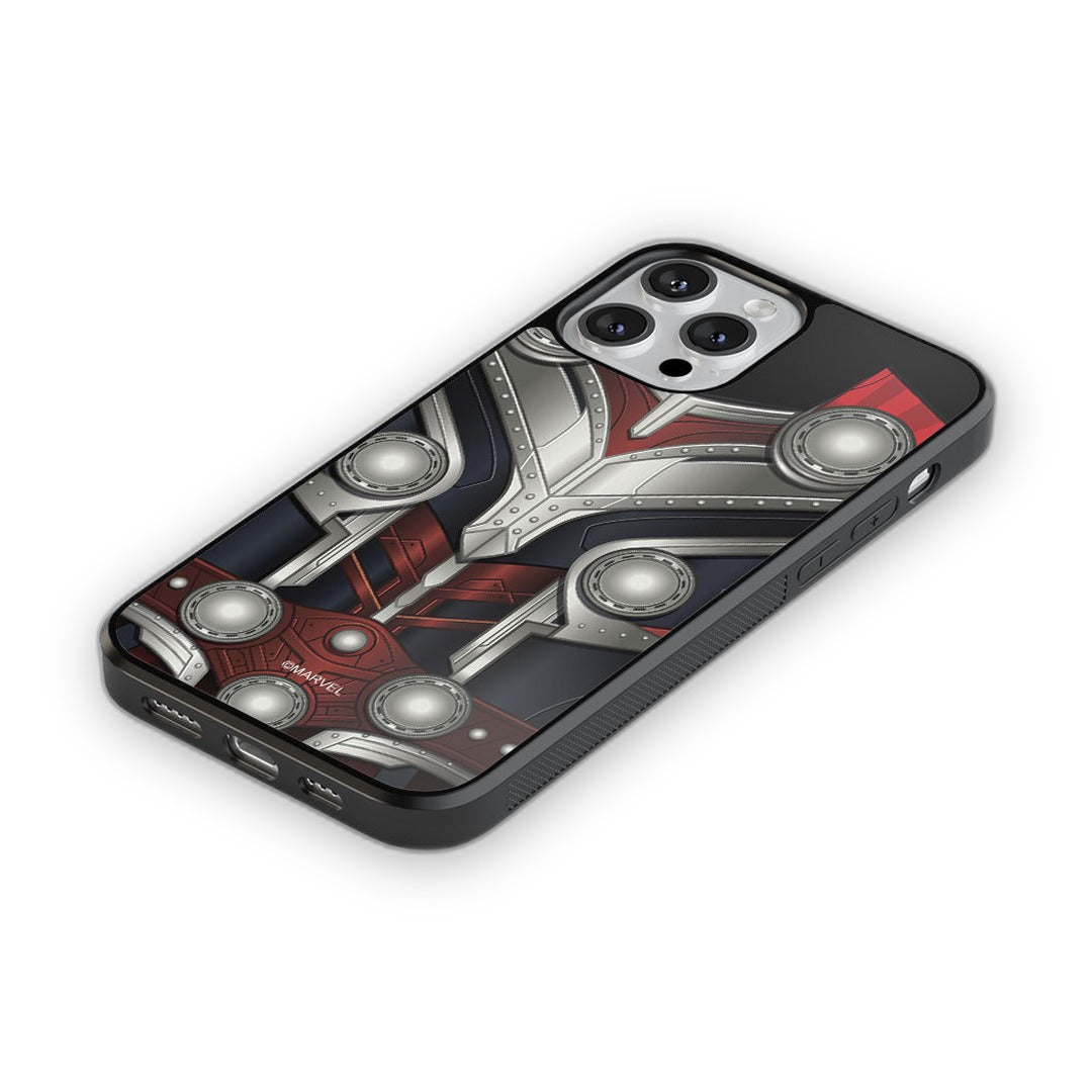 Suit Up Mighty Thor Glass iPhone Case for iPhone 13 Pro | Macmerise