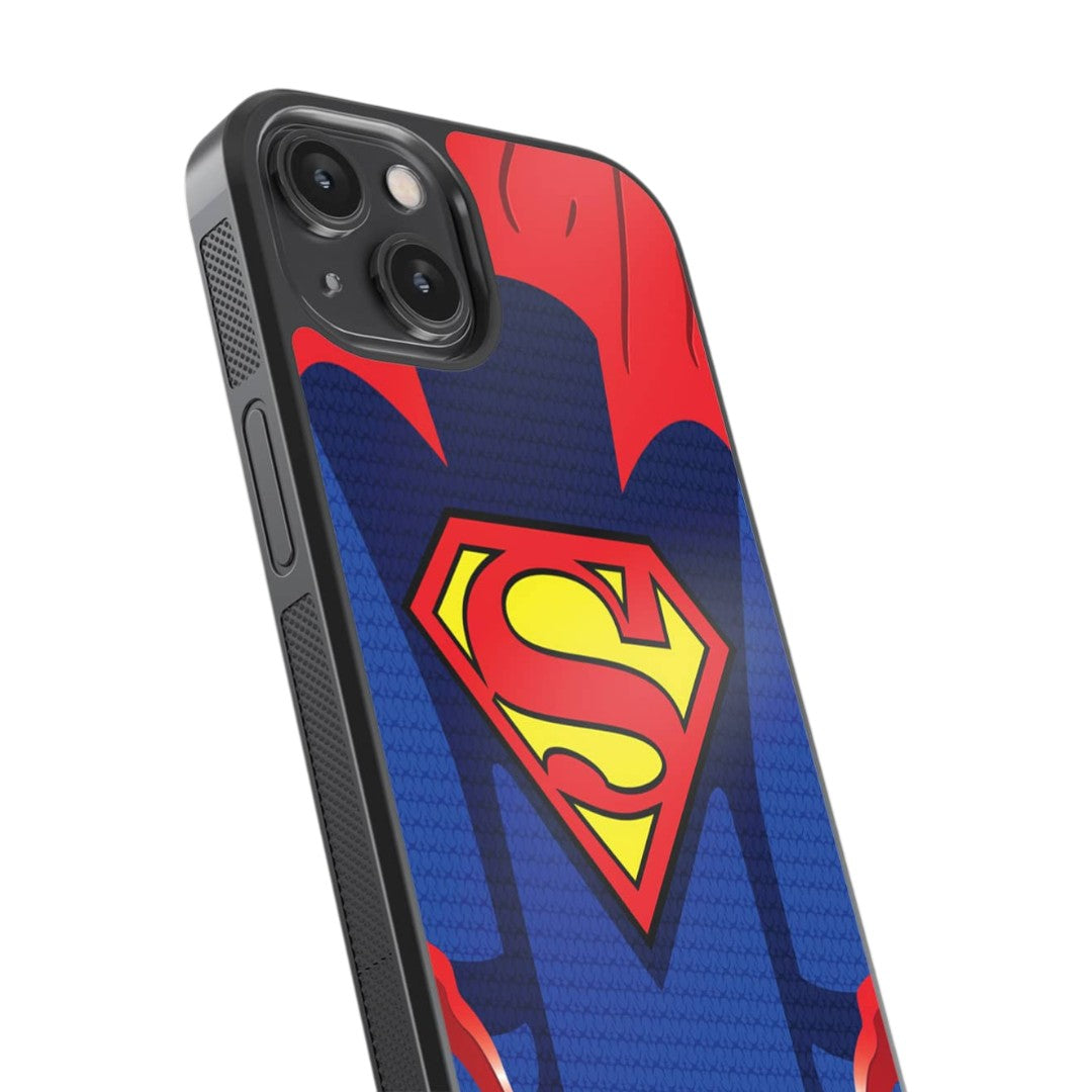 Suit Up Superman Glass iPhone Case for iPhone 14 | Macmerise