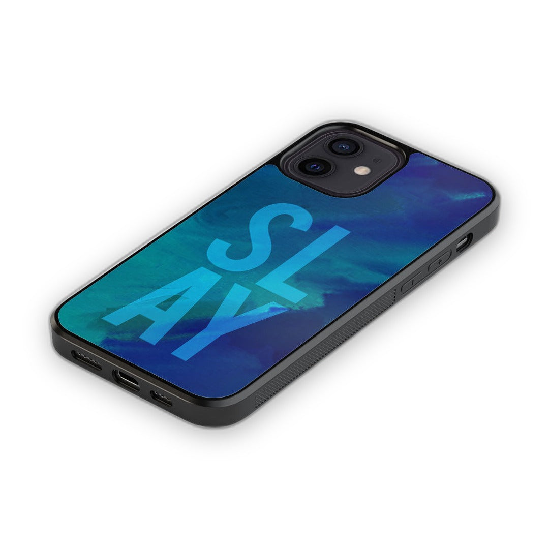 Slay Blue Glass iPhone Case for iPhone 12 | Macmerise