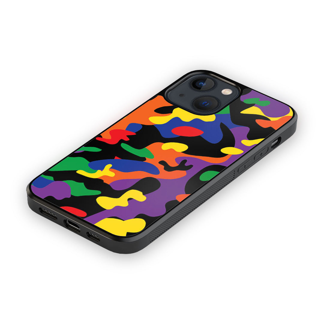 Camo Pride Glass iPhone Case for iPhone 13 | Macmerise