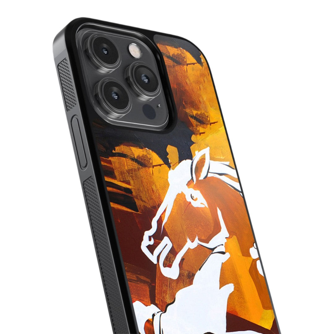 Glory Run Glass iPhone Case for iPhone 14 Pro | Macmerise