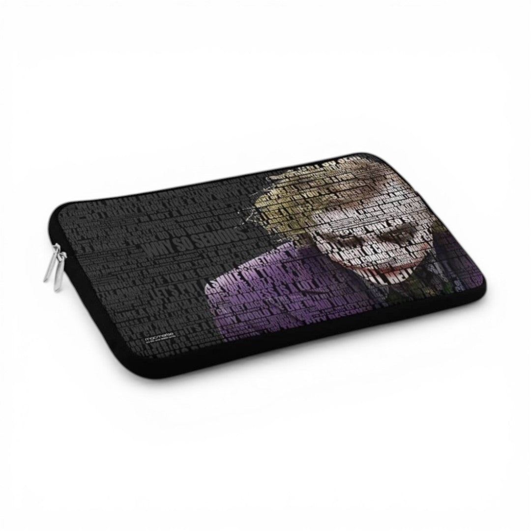 Joker Quotes Laptop Sleeve 13 Inches | Macmerise