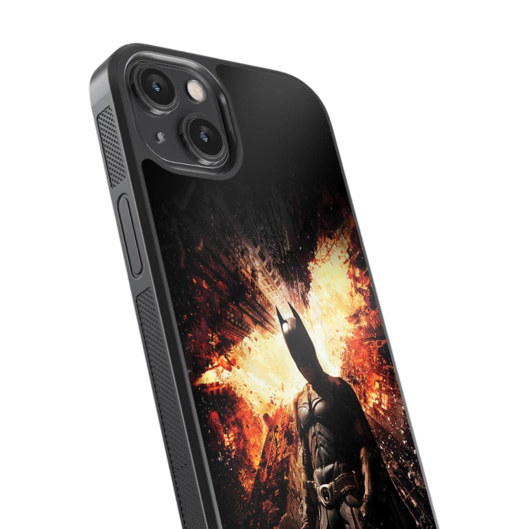 the Dark Knight Rises Glass iPhone Case for iPhone 14 | Macmerise
