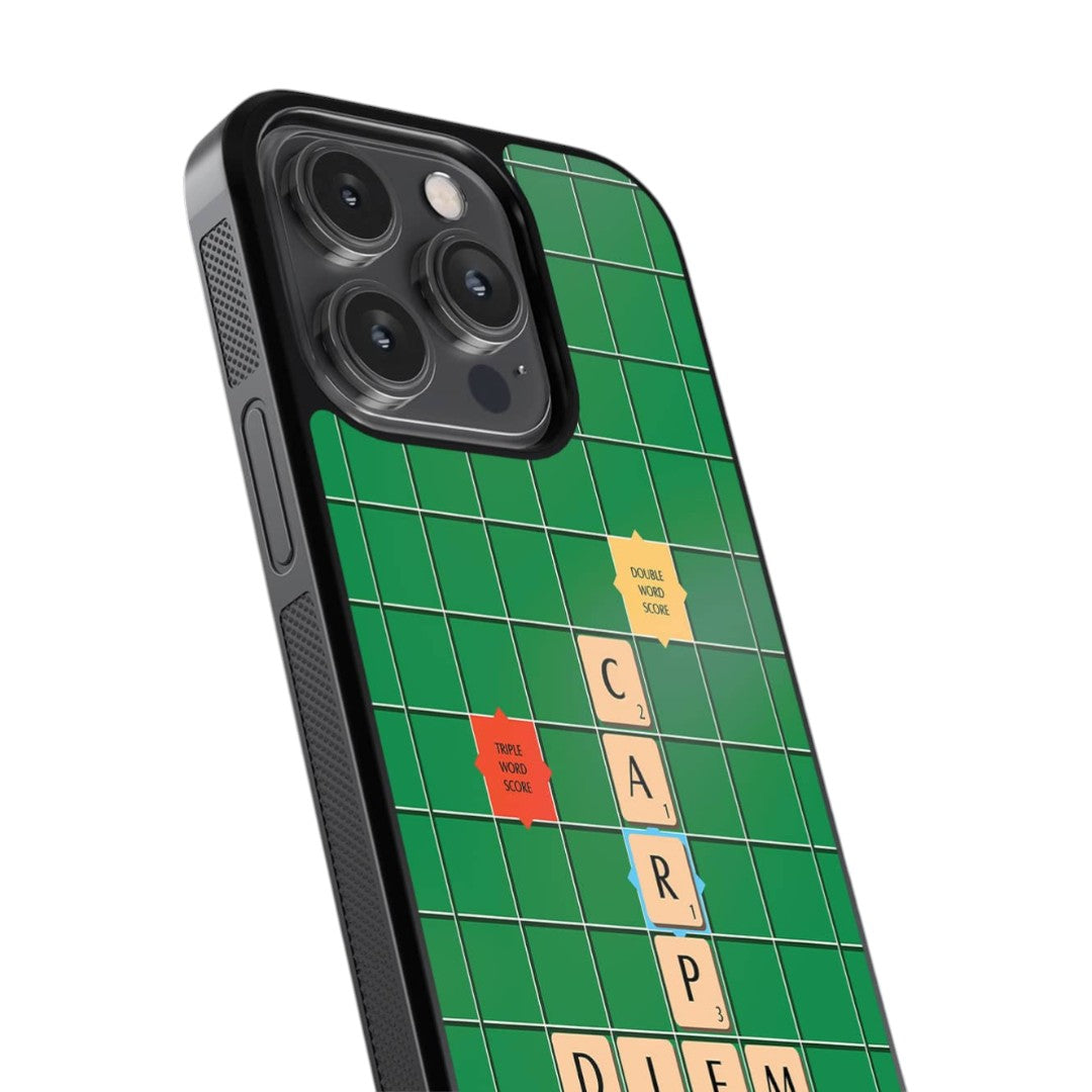 Scrabble Game Glass iPhone Case for iPhone 14 Pro | Macmerise