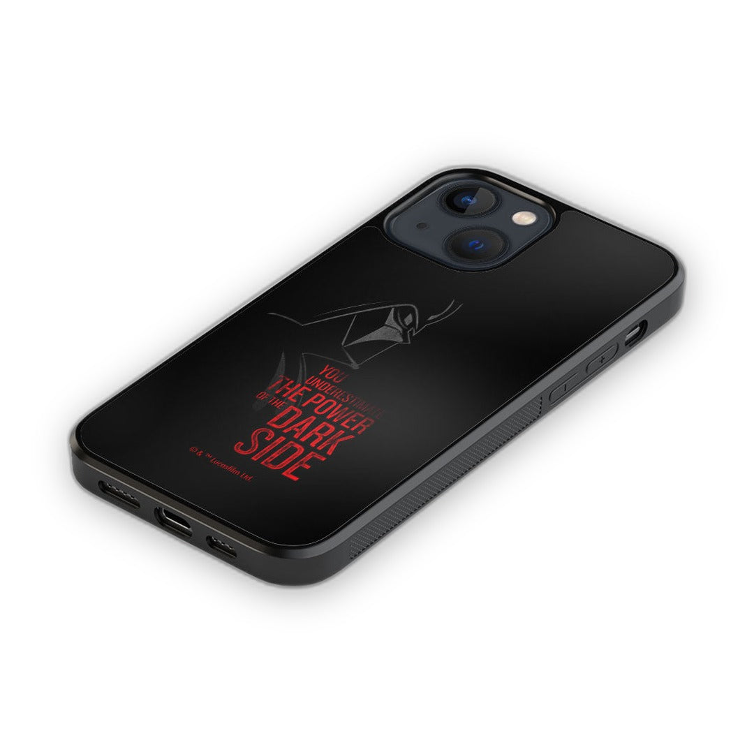 the Dark Side Glass iPhone Case for iPhone 13 Mini | Macmerise