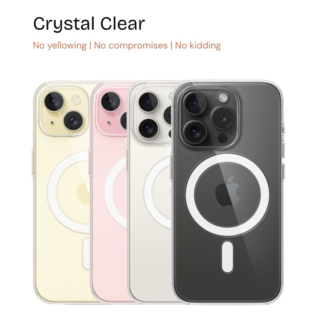 iPhone 15 Pro Max Cover - Clarity - Back View - Clear Case iPhone 15 Pro Max
