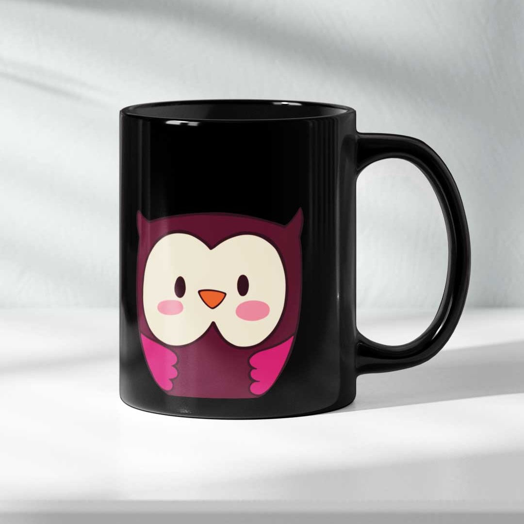 Purple Owl Coffee Mug | Macmerise