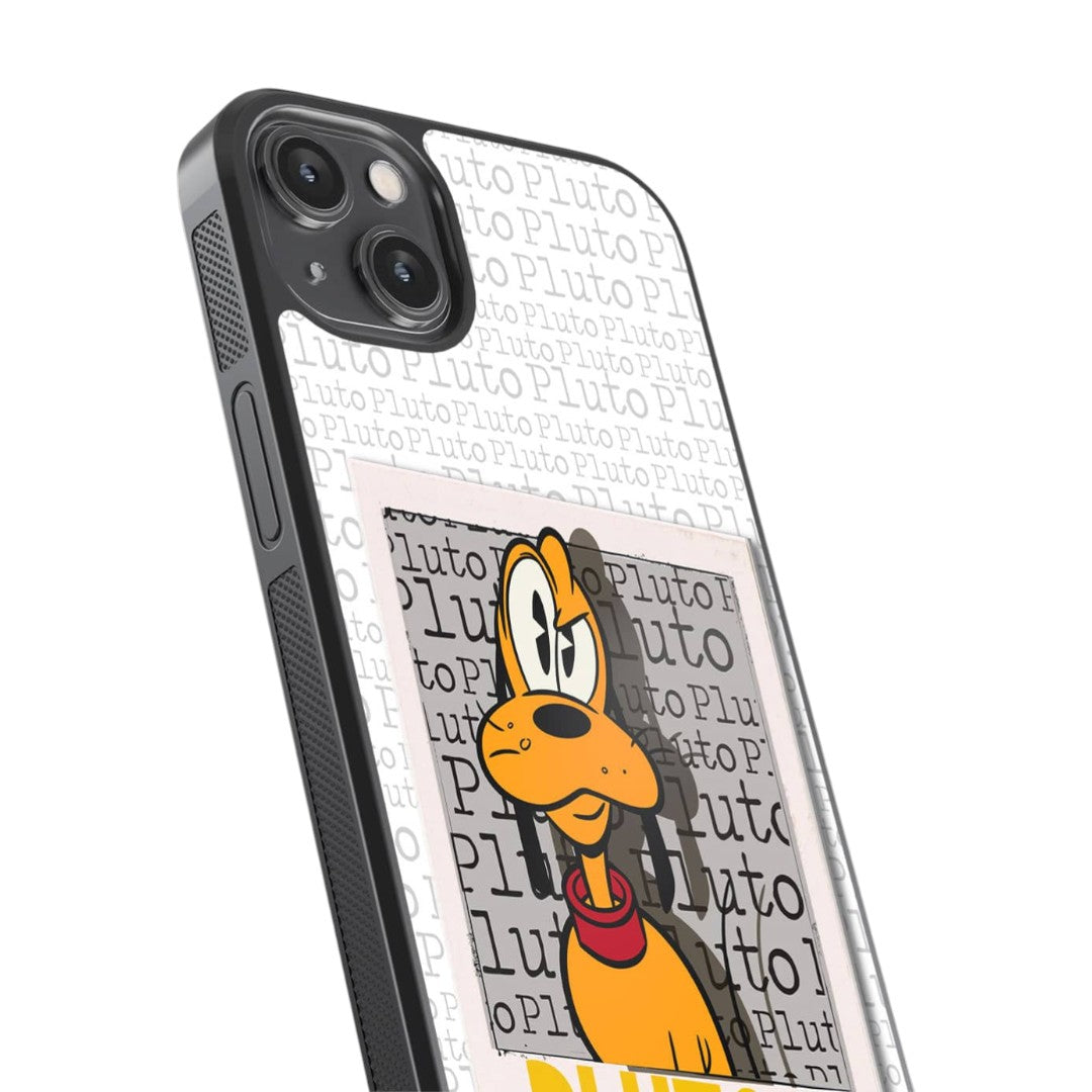 Hello Mr Pluto Glass iPhone Case for iPhone 14 Plus | Macmerise