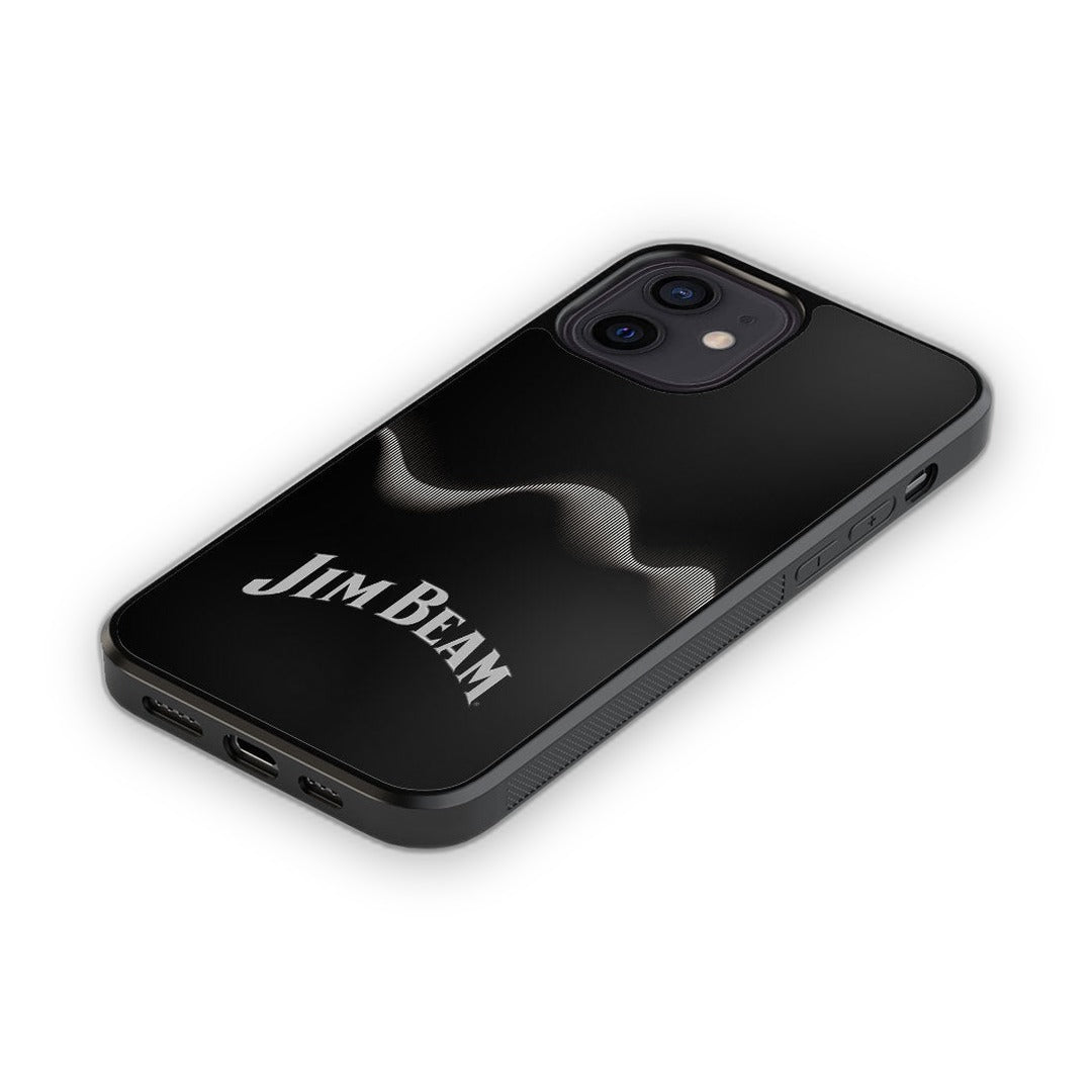 Jim Beam Sound Waves Glass iPhone Case for iPhone 12 | Macmerise
