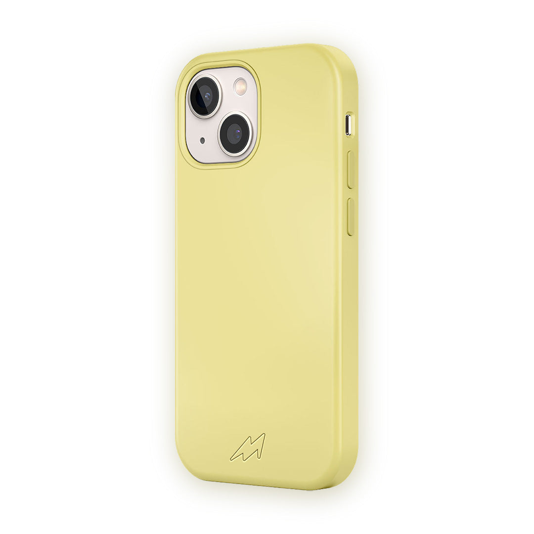 Basics iPhone 13 Mini Silicone Case Yellow | Macmerise