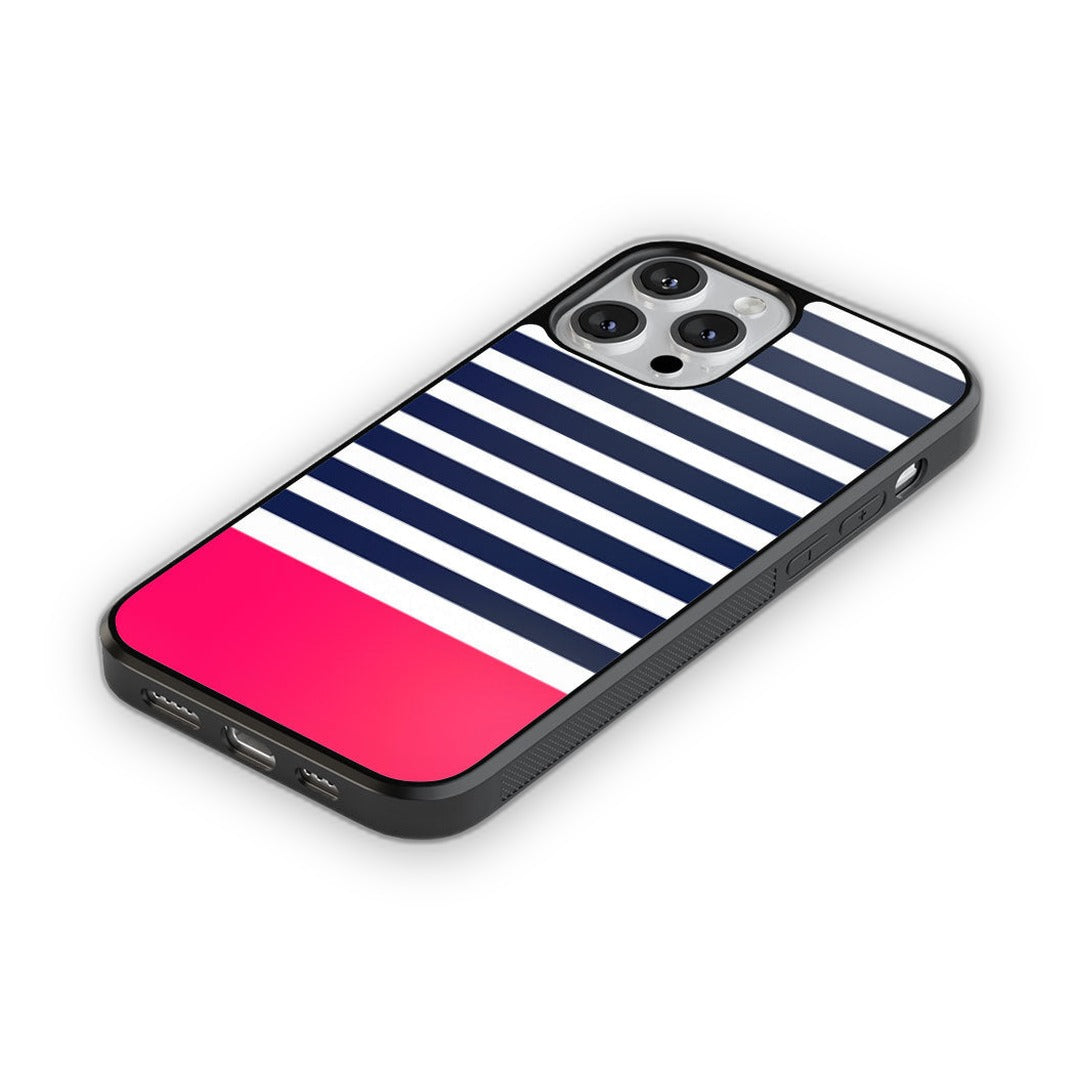 Simply Stripes Glass iPhone Case for iPhone 13 Pro | Macmerise