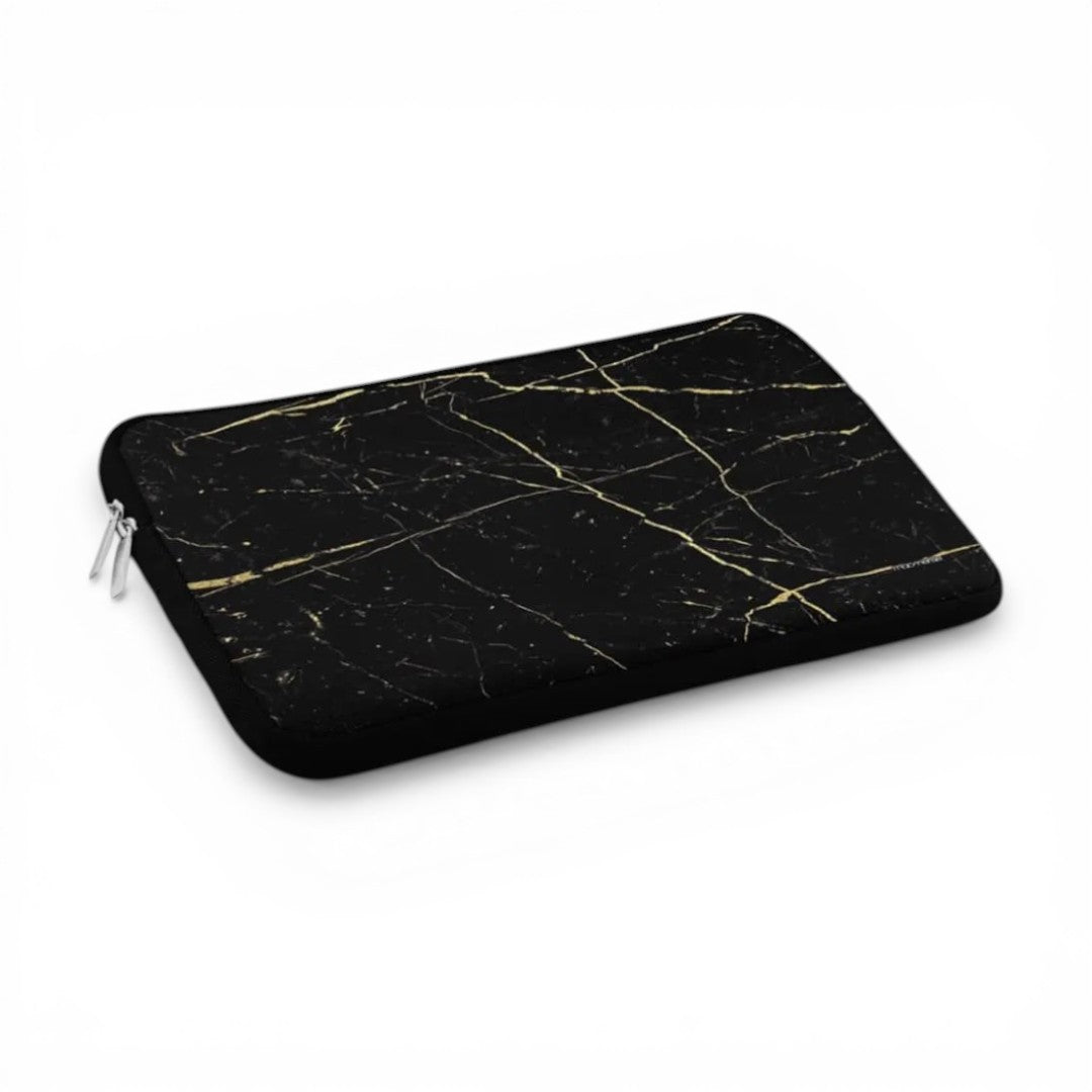 Marble Black Onyx Laptop Sleeve 15 Inches | Macmerise