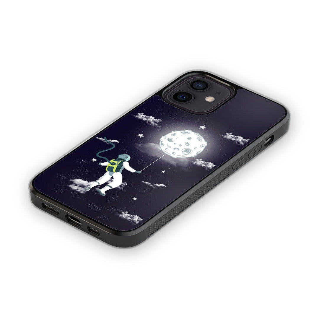 Spaceman Glass iPhone Case for iPhone 12 | Macmerise