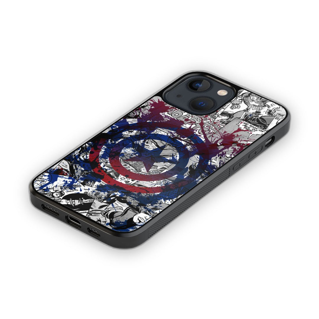 Splash Out Shield Glass iPhone Case for iPhone 13 Mini | Macmerise