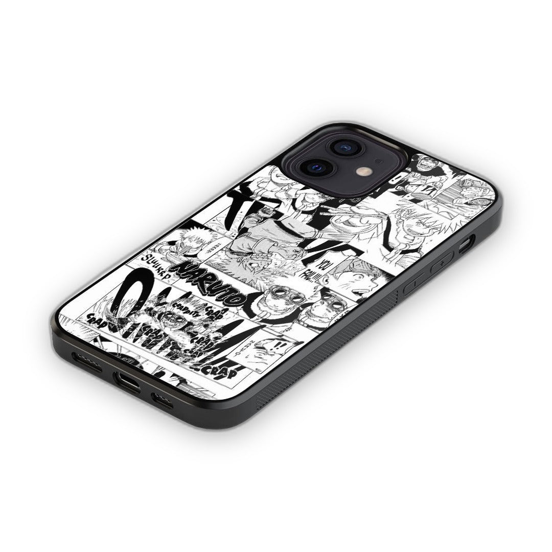 Naruto Collage Glass iPhone Case for iPhone 12 | Macmerise